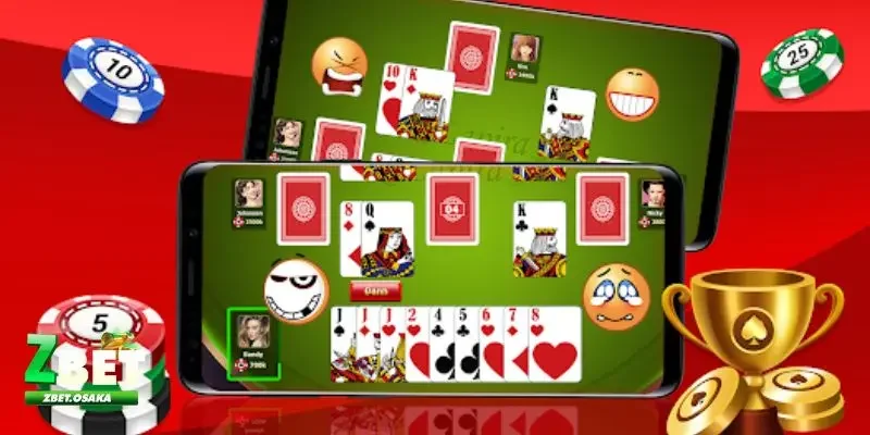 Bài Phỏm ăn tiền thật