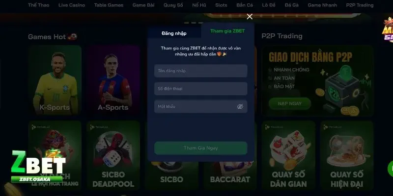 Thành viên mới ZBET Thành viên mới ZBET
